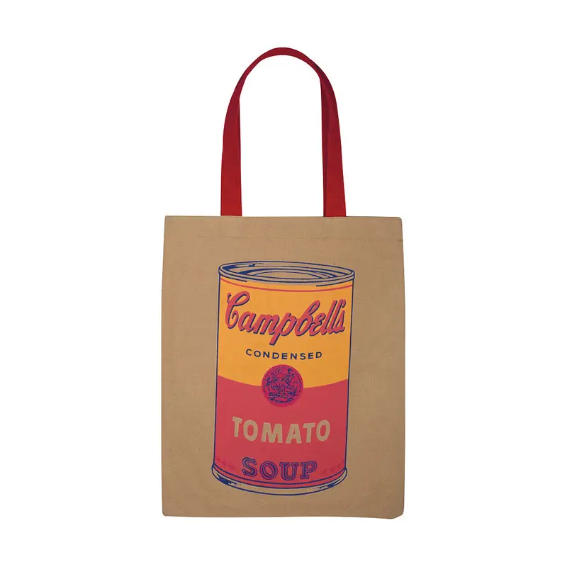 Andy Warhol Cotton Canvas Tote Bag - Soup