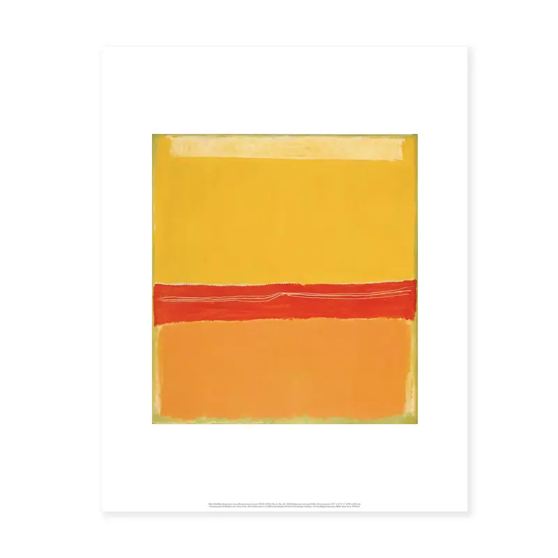 Rothko: No. 5/No. 22 Print