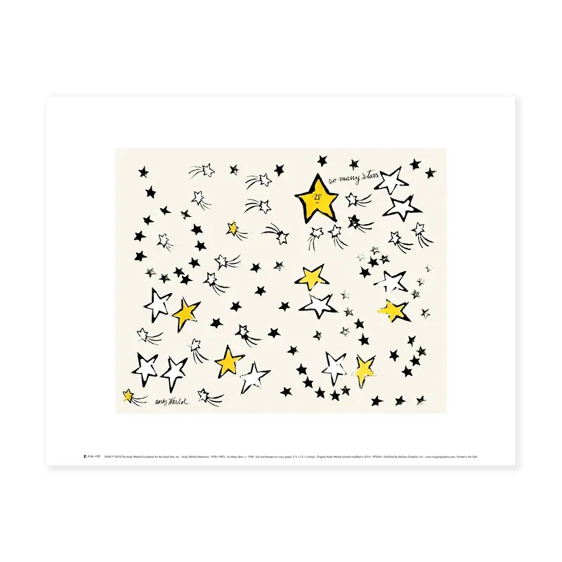 Warhol: So Many Stars Print