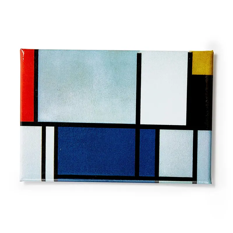 Piet Mondrian: Composition in Red, Blue, and Yellow Magnet