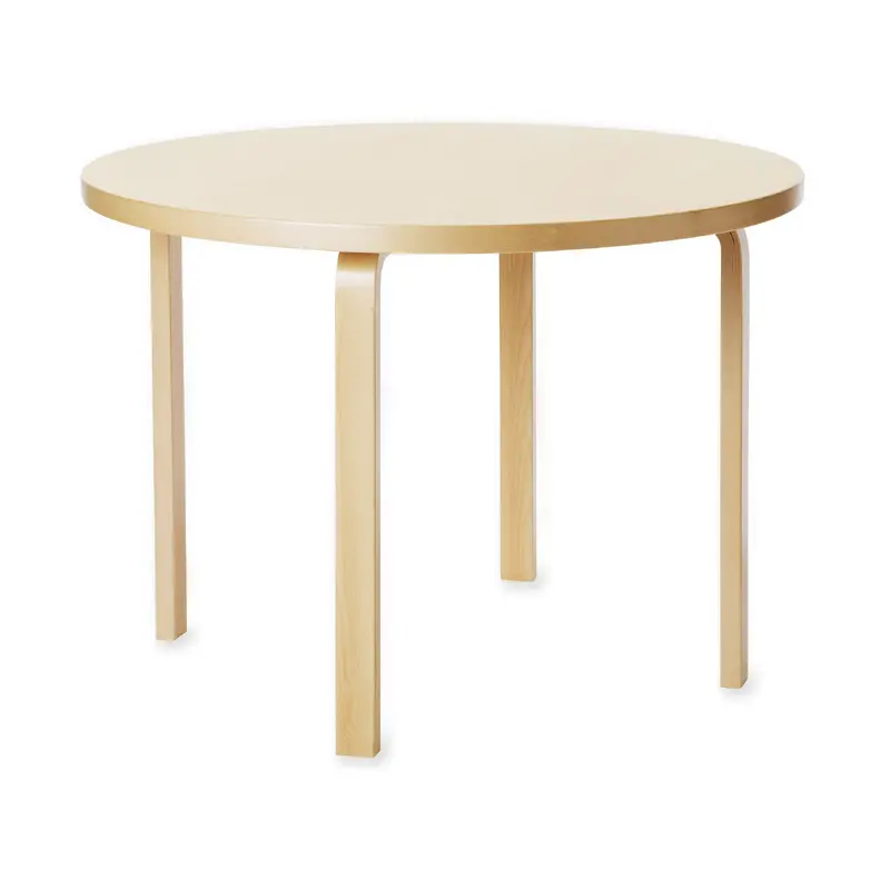 Artek Aalto Round Table 90A - Birch