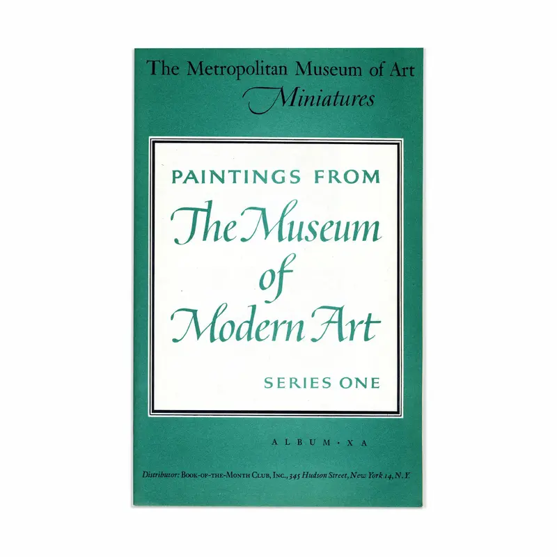 Paintings from MoMA and Metropolitan Miniatures
