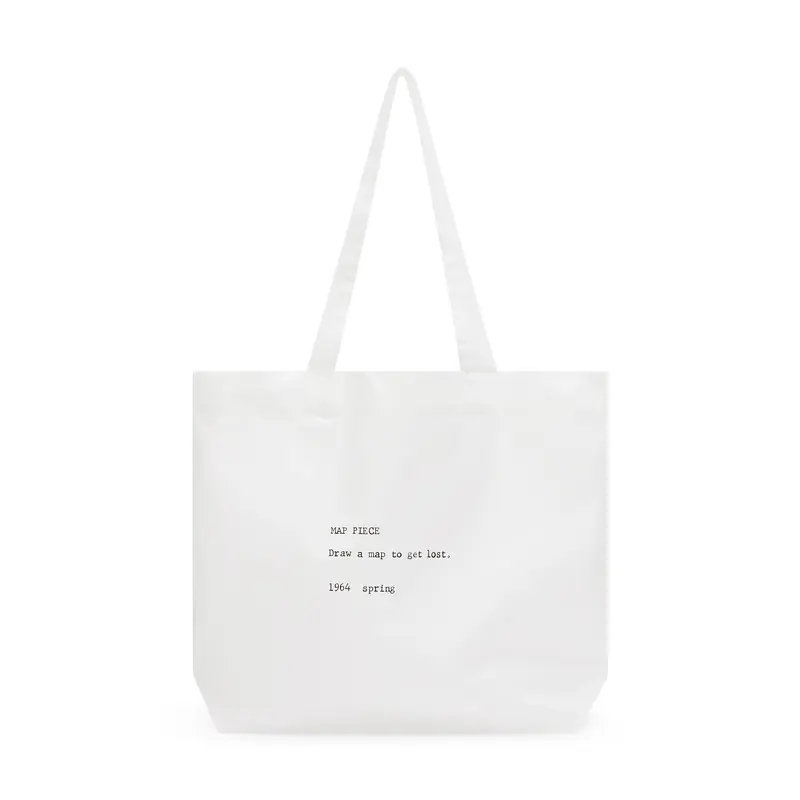 PANGAIA Yoko Ono Map Piece Tote Bag