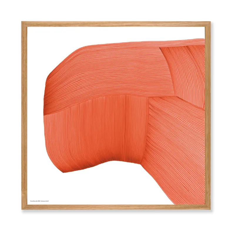 Ronan Bouroullec: Drawing 6, 2019 Framed Poster