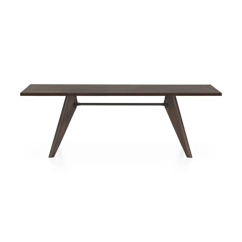 Vitra Solvay Table - Smoked Oak