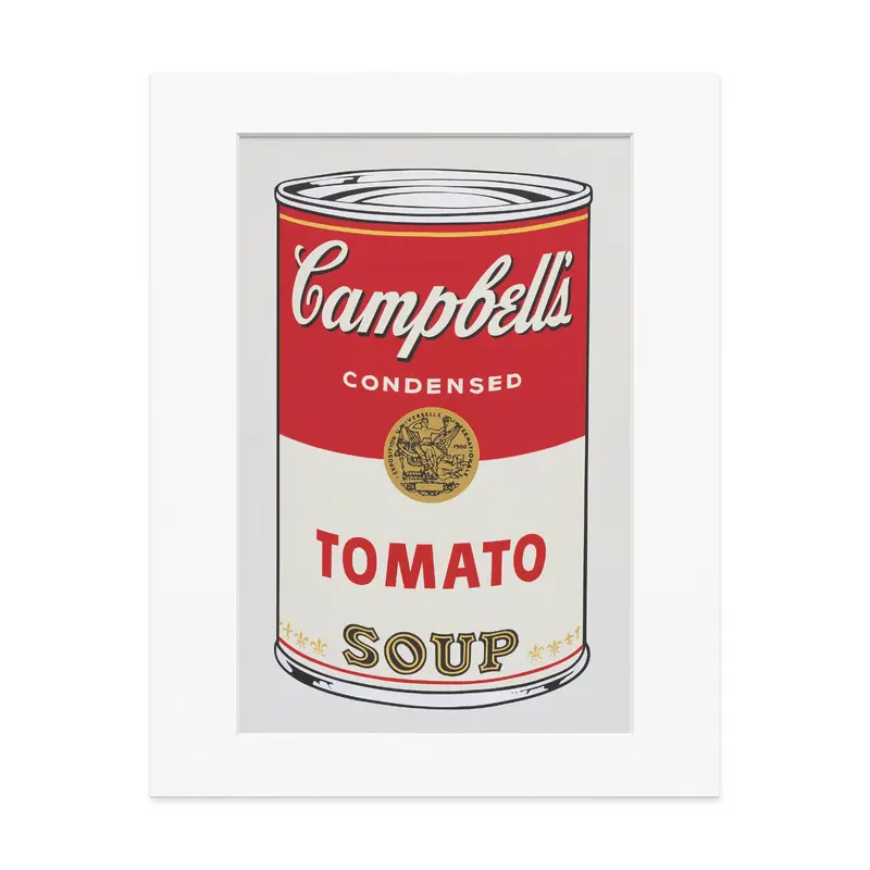 Warhol: Untitled from Campbell's Soup Print