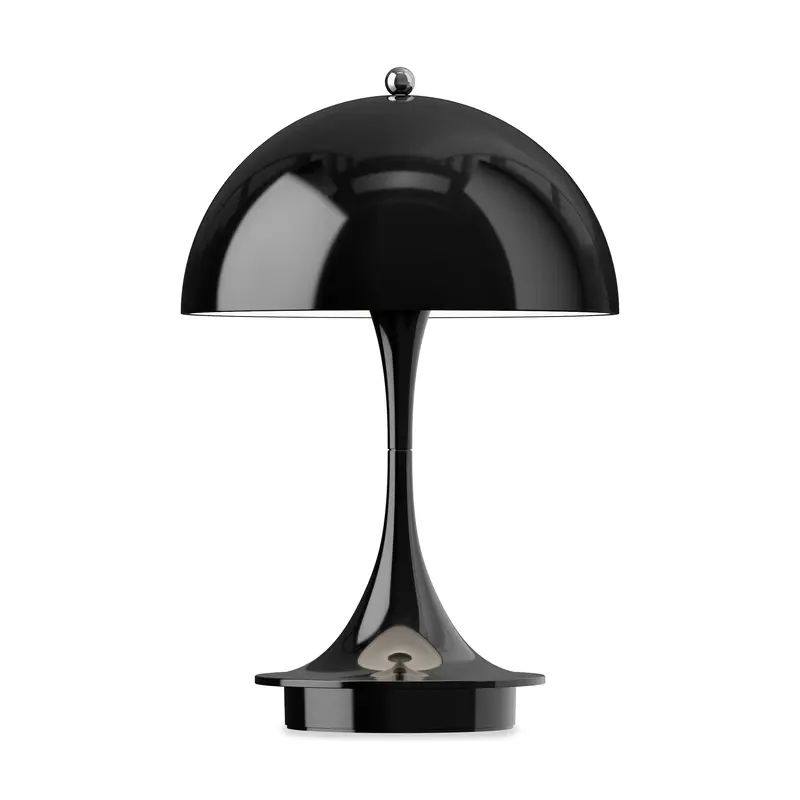 Panthella 160 Portable Table Lamp - Black