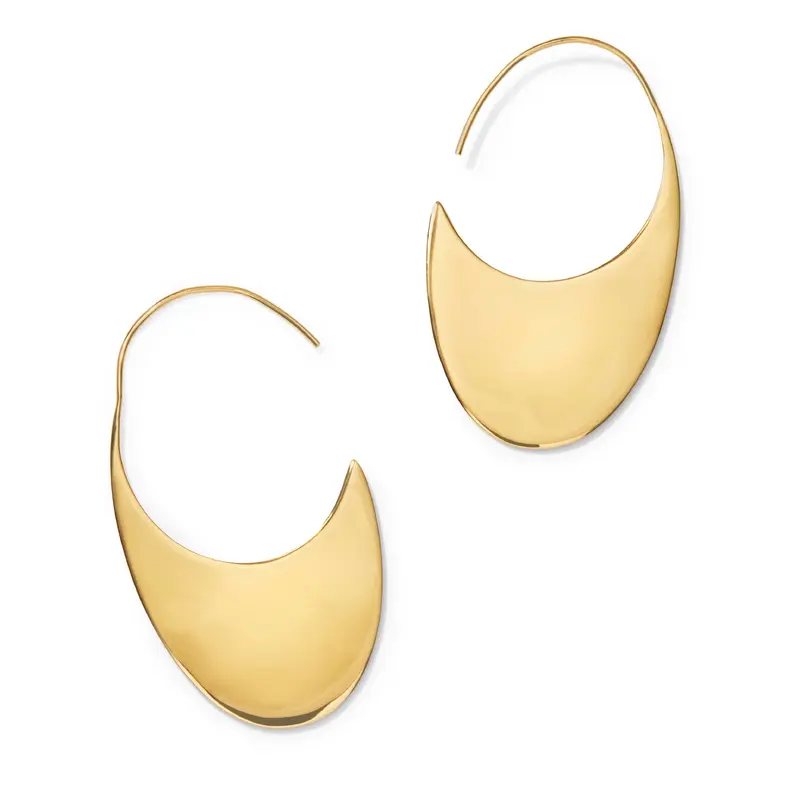 Soko Gold-Plated Mezi Drama Threader Earrings
