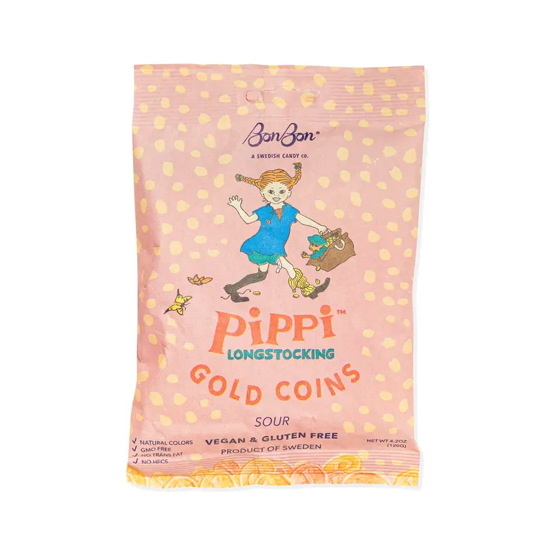 Pippi Longstockings Gold Coins Candy