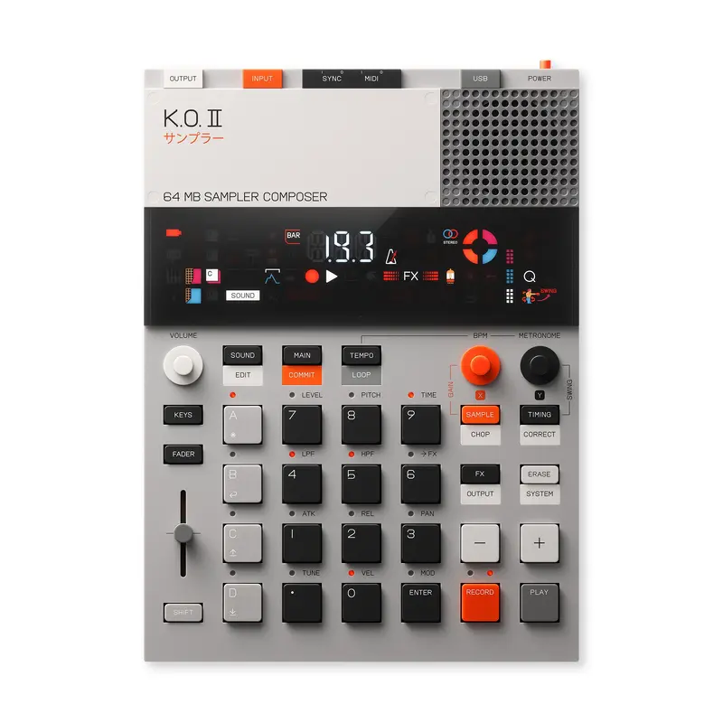 Teenage Engineering EP-133 K.O. II Extended Player - EP133 K.O. II