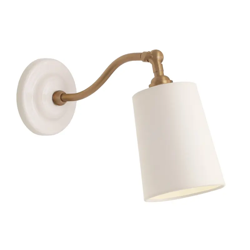 Grace Linen Sconce
