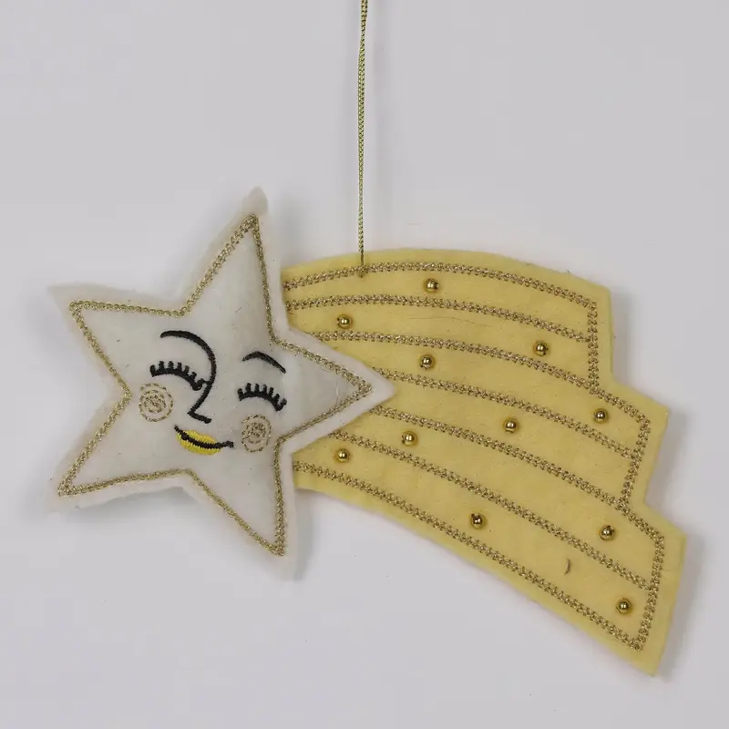 Shooting star ornament