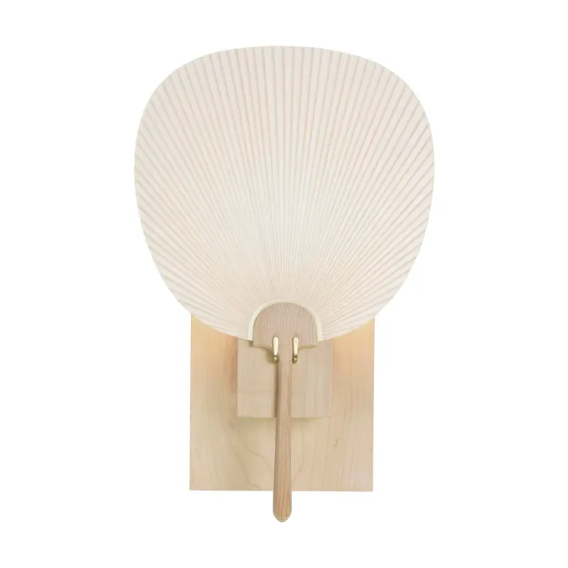 Washi Fan Sconce