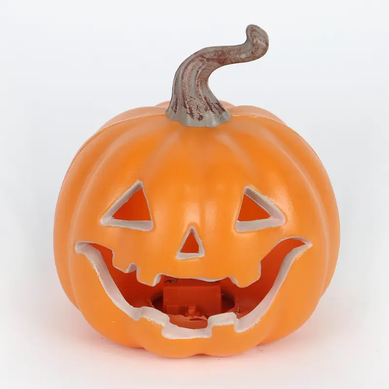 5 IN LED ORANGE PUMPKIN