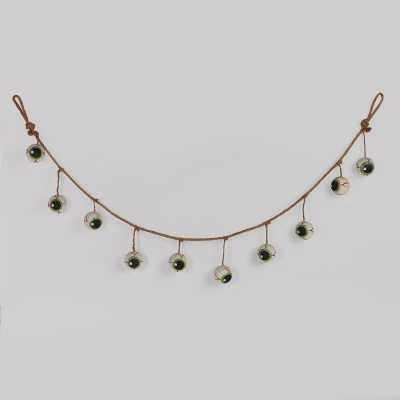 60"L. Halloween Eyes Long Garland
