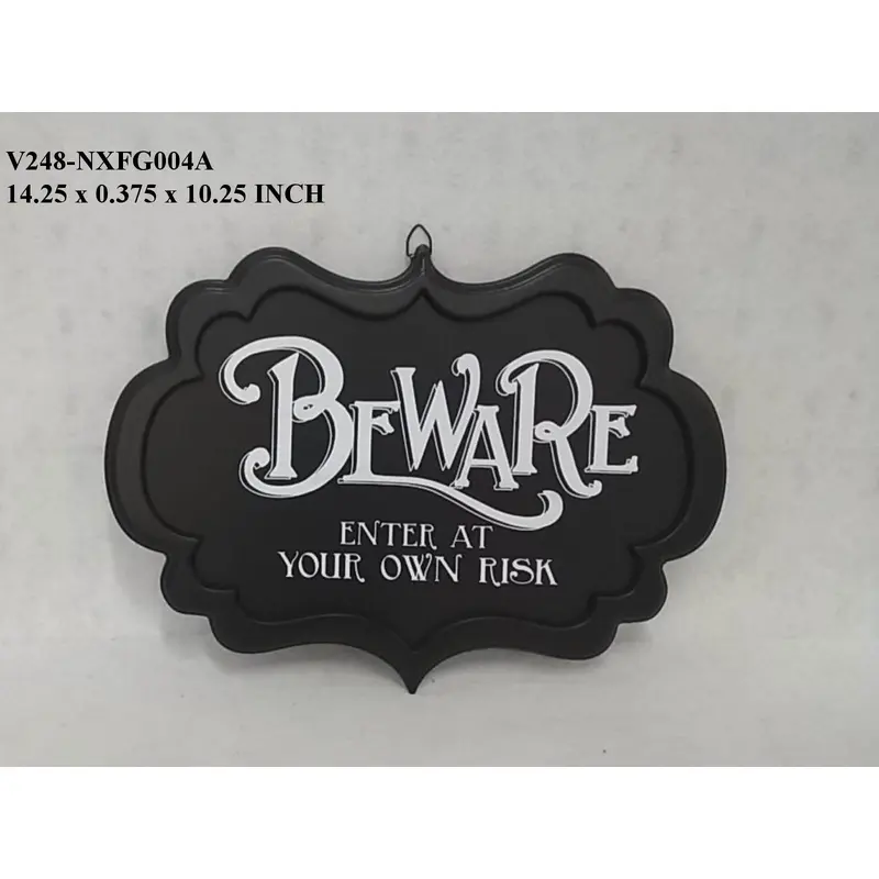 10.25" Halloween Wood Signage