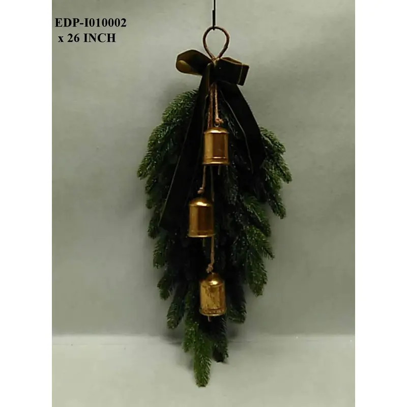 26"L. PVC Drop with Hanging Bells