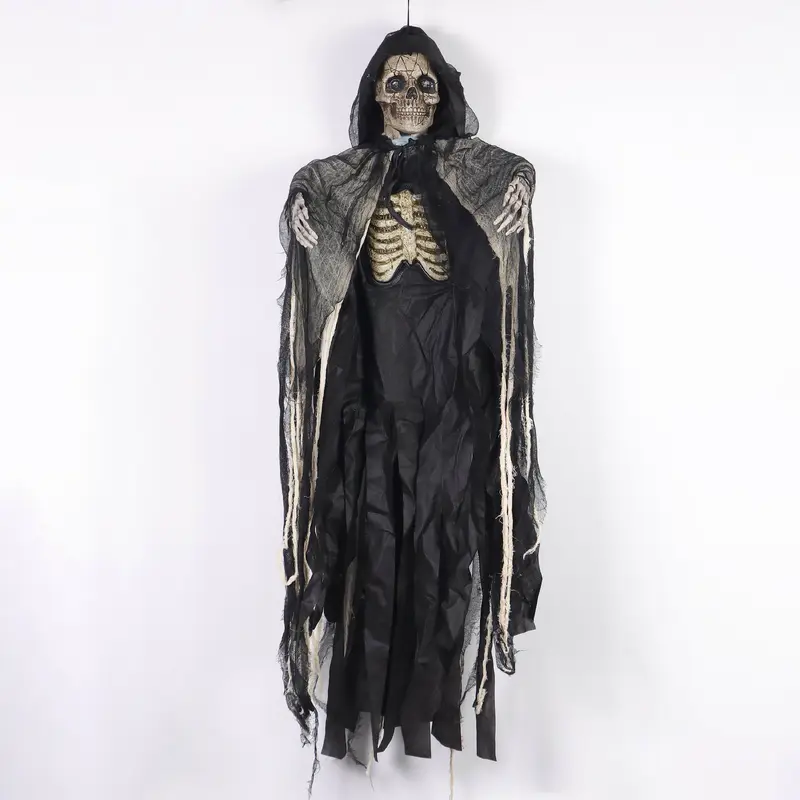 60" Halloween Hanging Dressed Skeleton