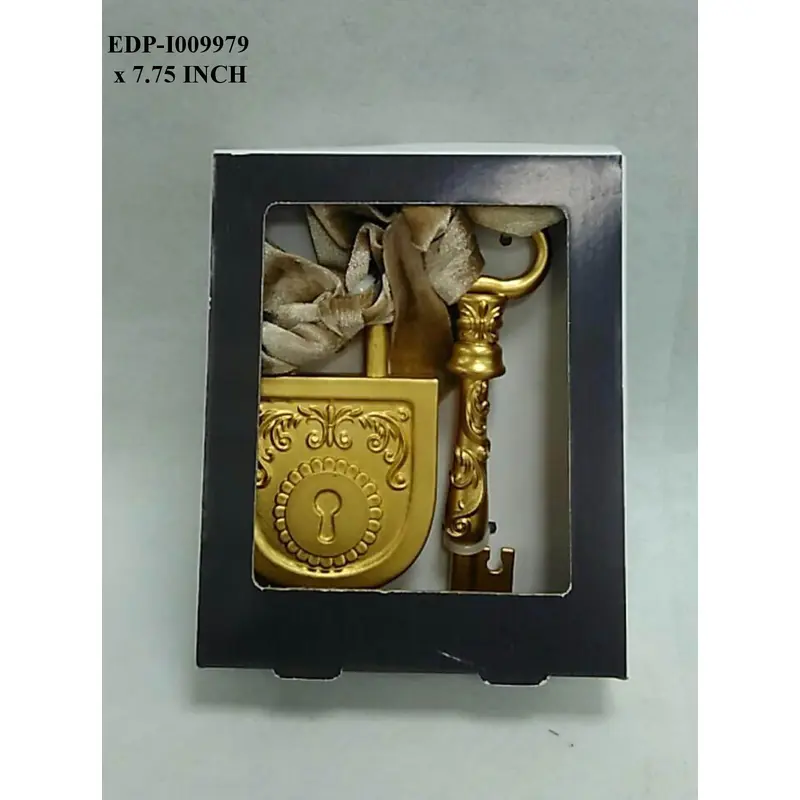 7.75" Santa Secret Lock & Key