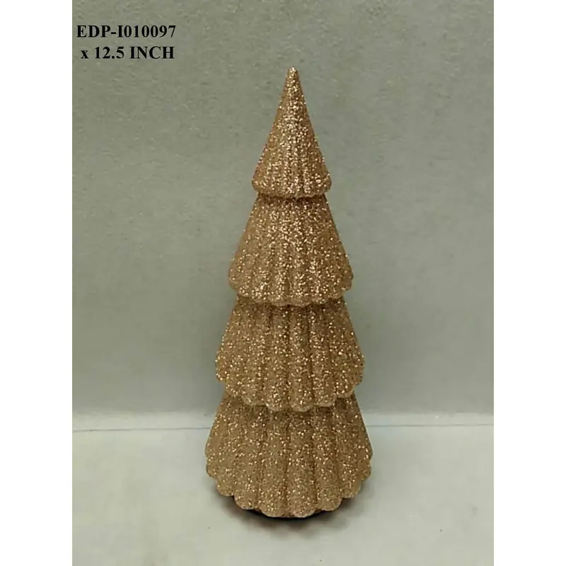12.5" Gold Table Top Tree