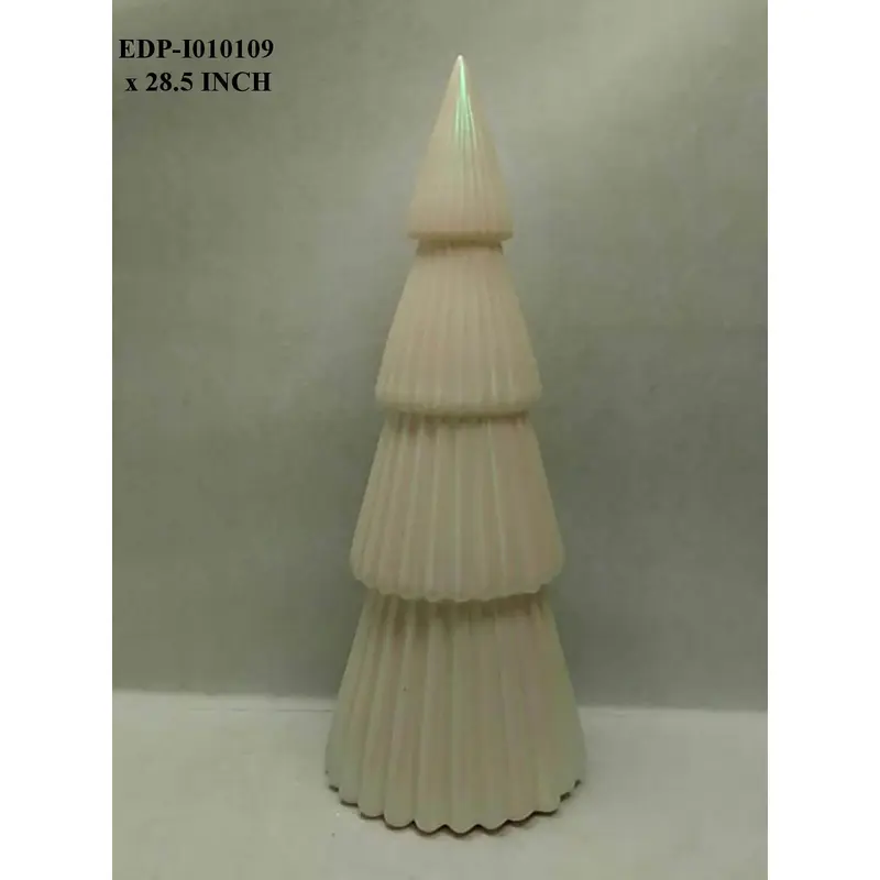 28.5" Ceramic White Table Top Tree