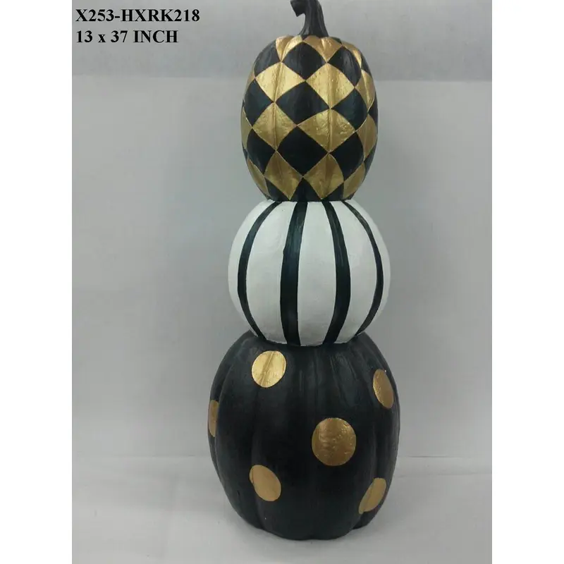 37"H. Halloween Pumpkins