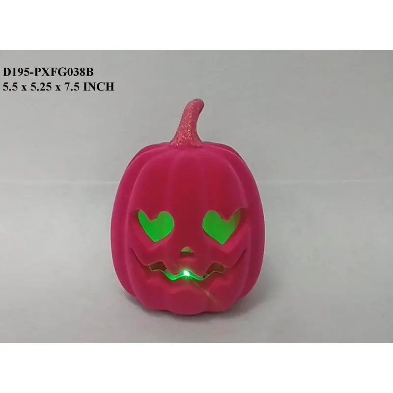 7.5" Halloween Lighted  Pumpkin