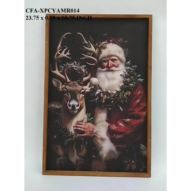 Traditional Santa Picture Frame