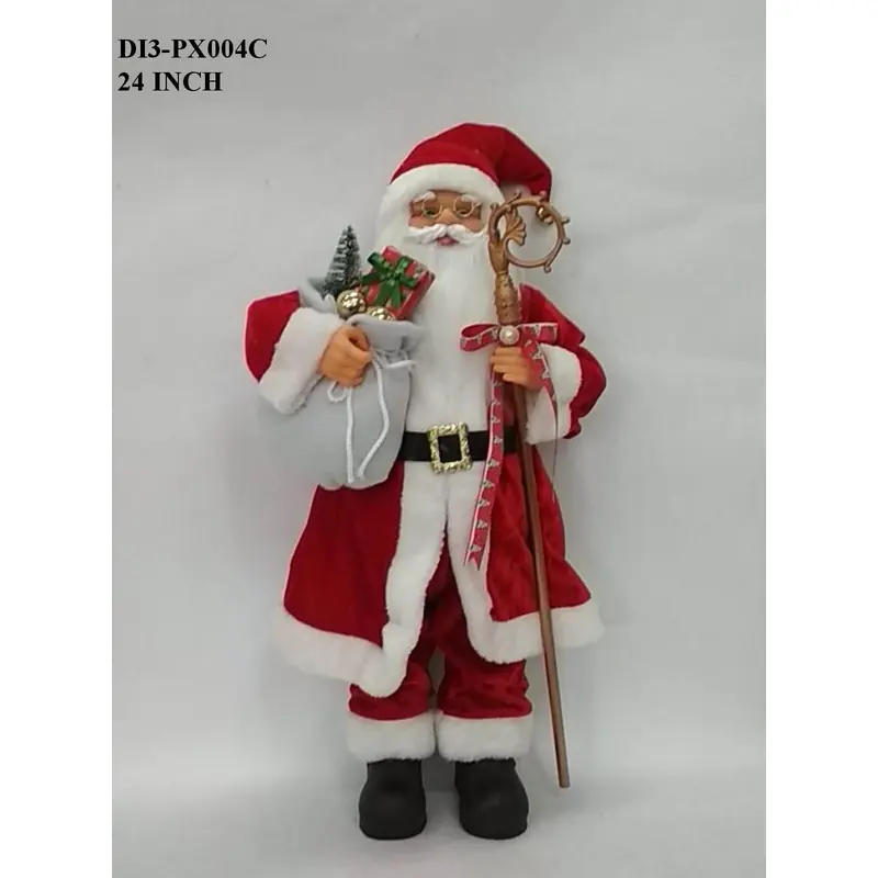 Traditional Standing Santa with Sword