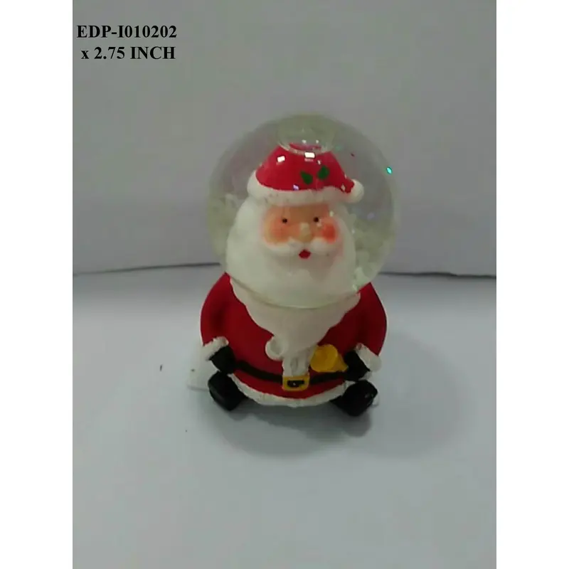 Santa Snow Globe