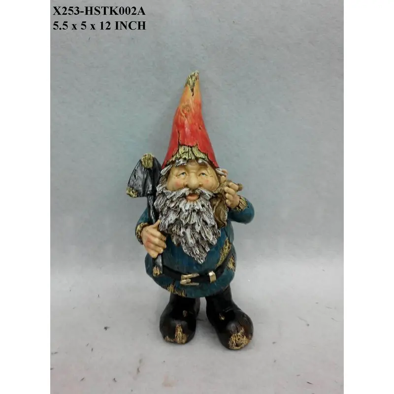 Polyresin Garden Standing Gnome
