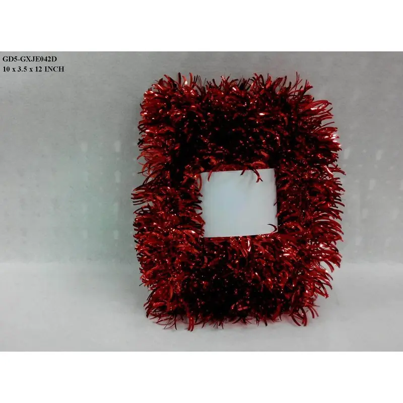 Tinsel Red Garland