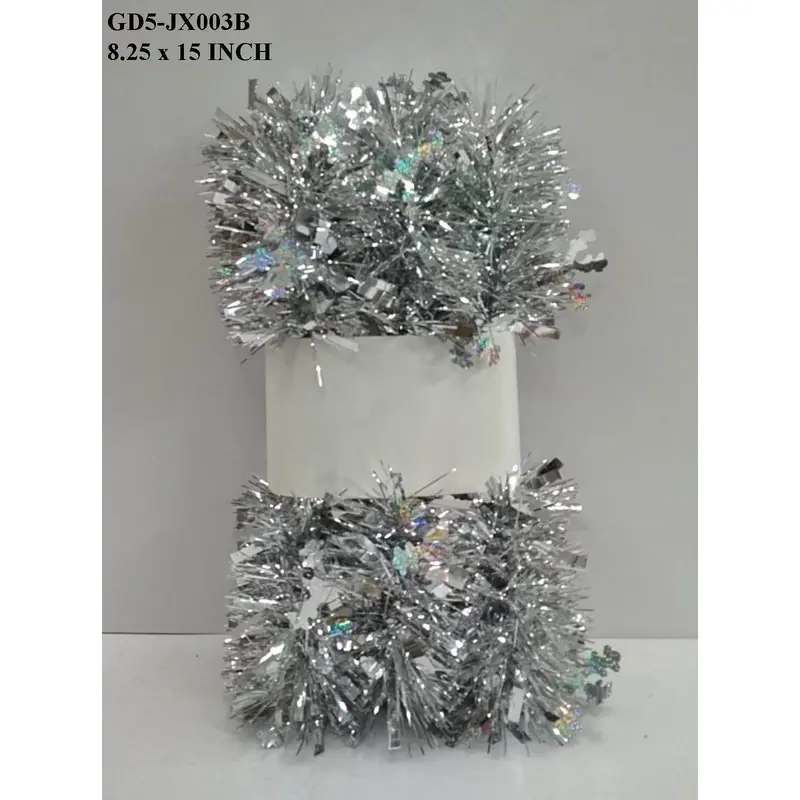Tinsel Silver Garland