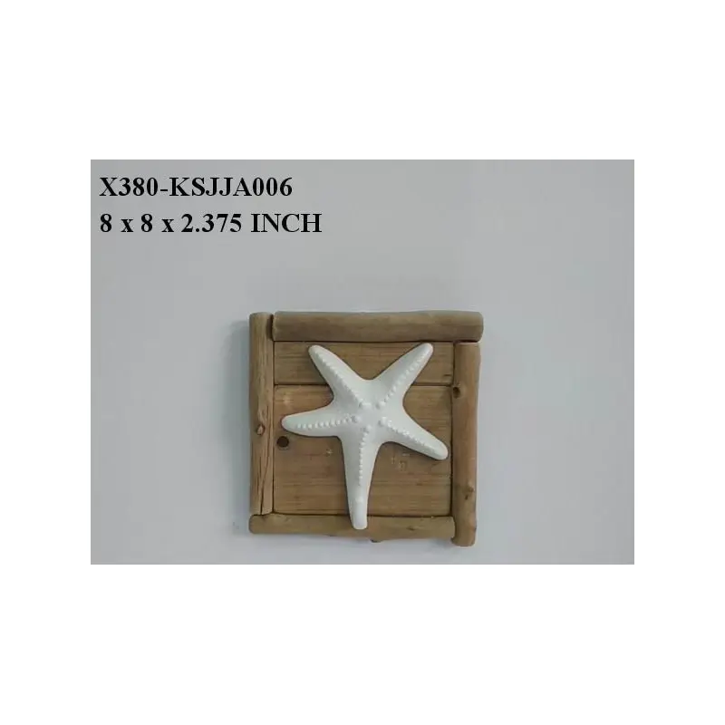 Wood/Polyresin decor