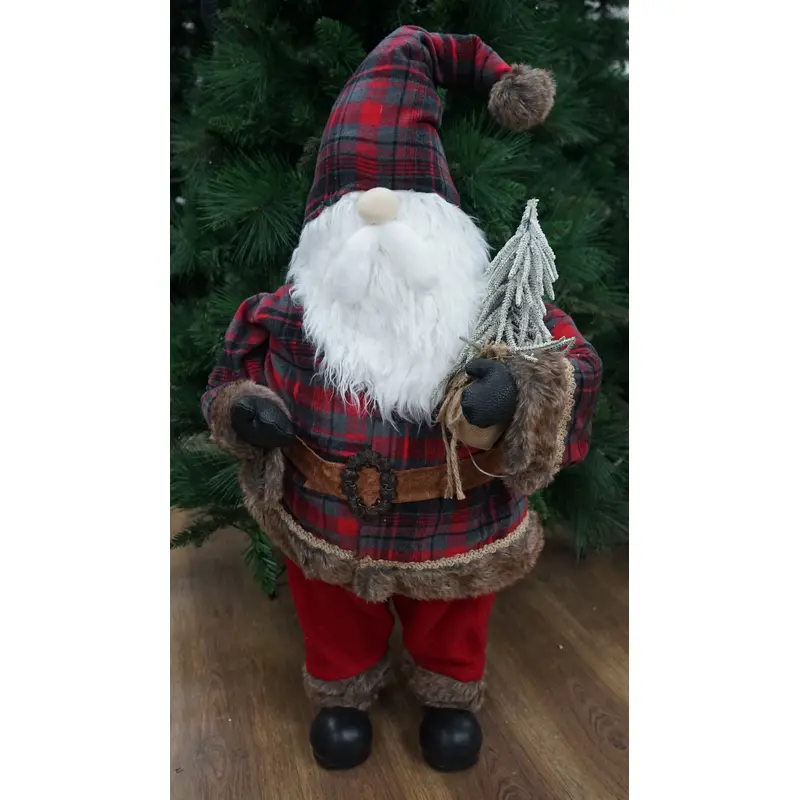 38''H Animated Gnome Santa