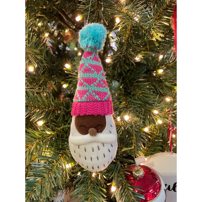 5.5" Knit/Fabric Gnome - Red Pom