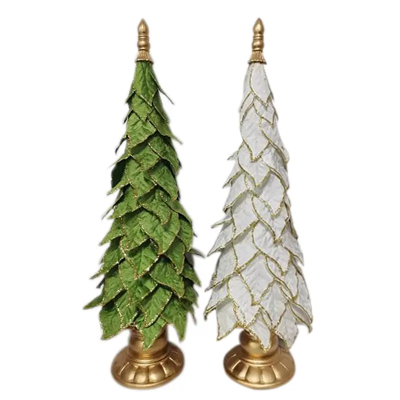 Golden Rim Fabric Tree