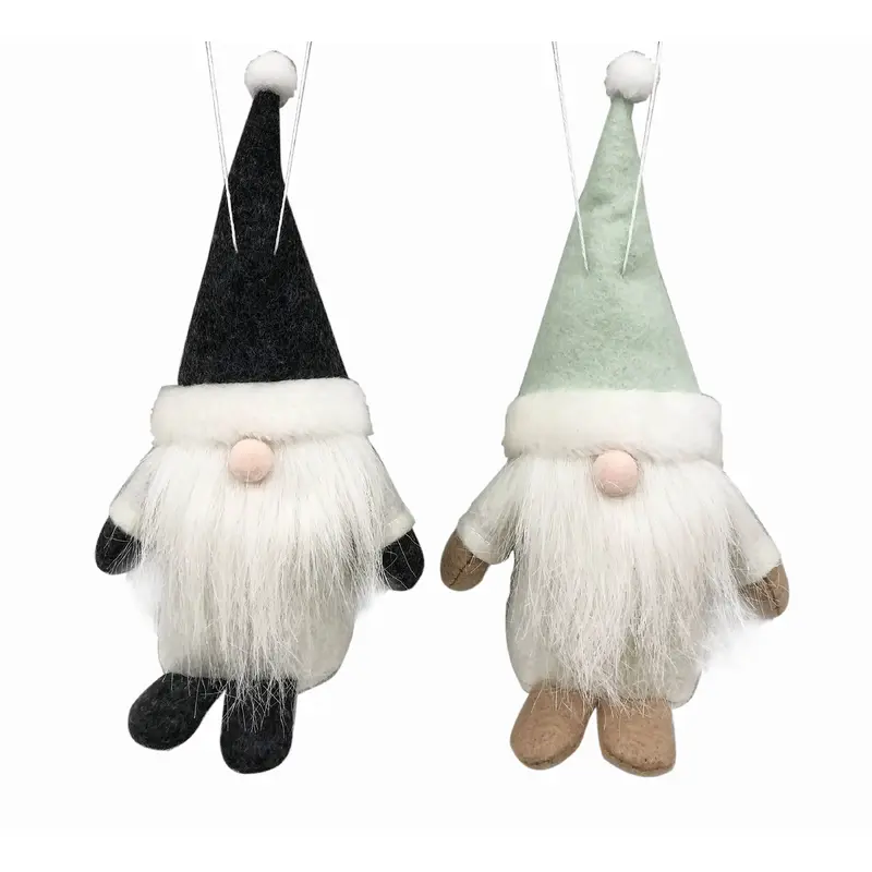 Ornament Gnome - Dark Grey/Grey