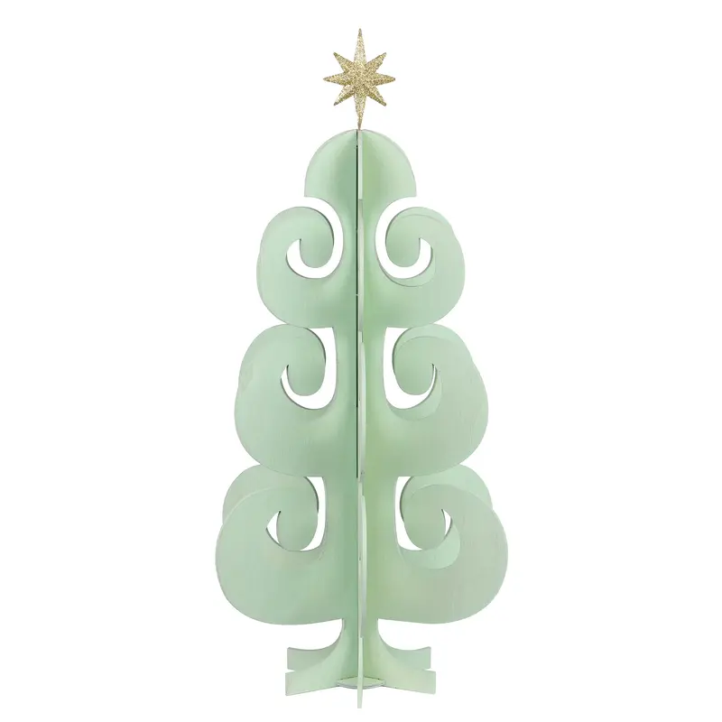 Swirl Christmas tree (3 colors and 2 sizes)