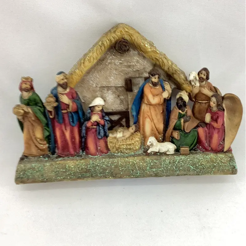 5Ht. Nativity set with Manger