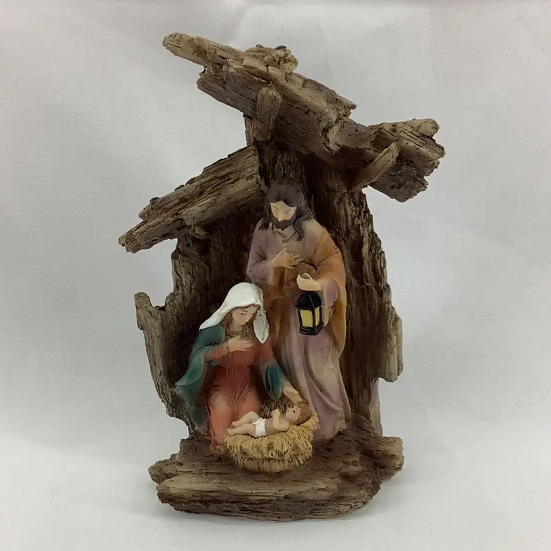 8Ht. Polyresin Nativity
