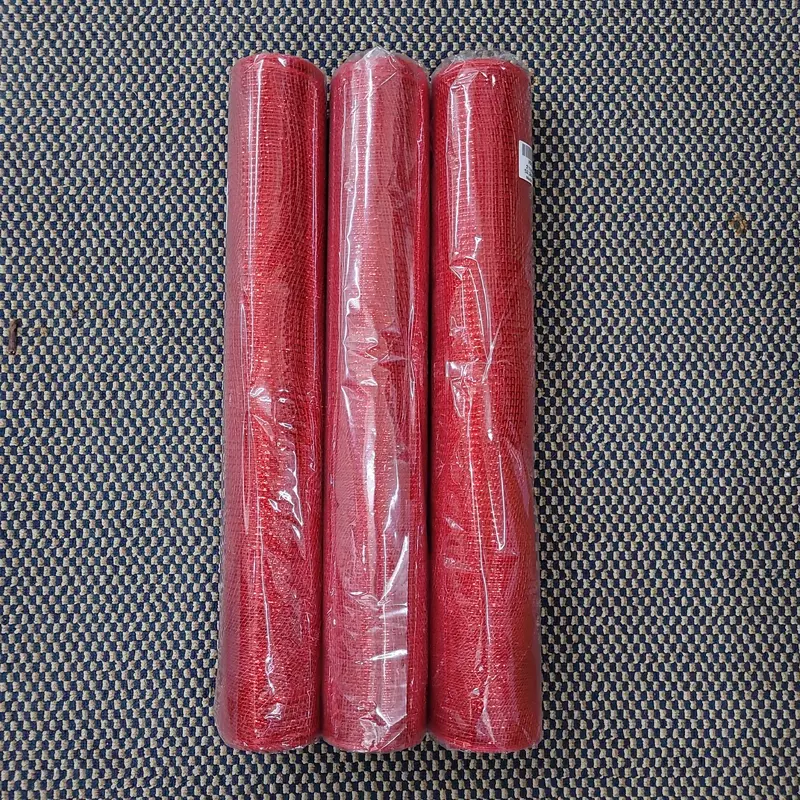 Xmas Polymesh - Red.