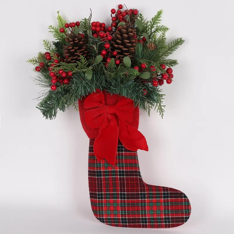 16 X 24 X 8"H ARTIFICIAL CHRISTMAS FLORAL DECOR