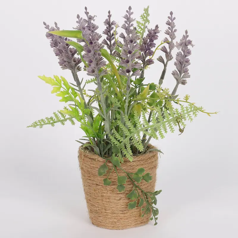 3.75 X 2 X 10.5"H ARTIFICIAL LAVENDER DECOR