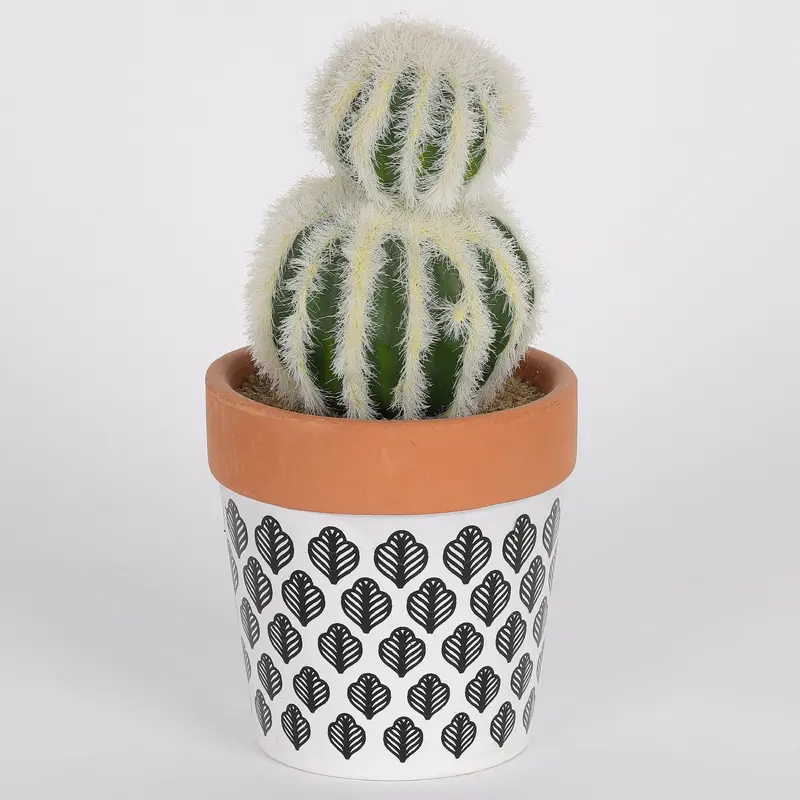 3 X 3 X 6.5"H ARTIFICIAL CACTUS DECOR