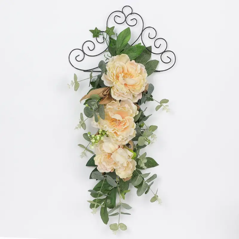 Spring Cream Florals for Center Piece