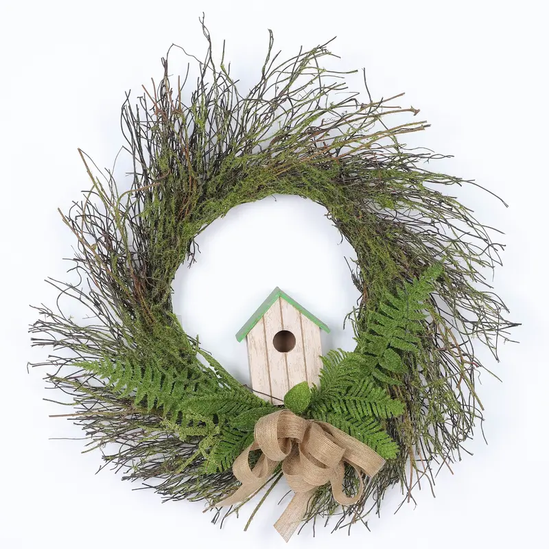 Spring Natural Vine Wreath