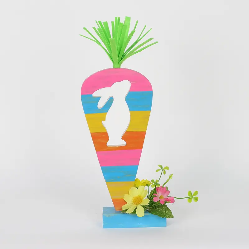 Spring Wooden Table Top Decor