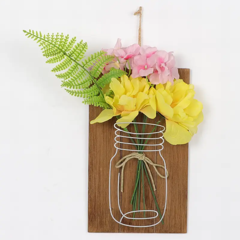 Spring Yellow Floral Wall Decor