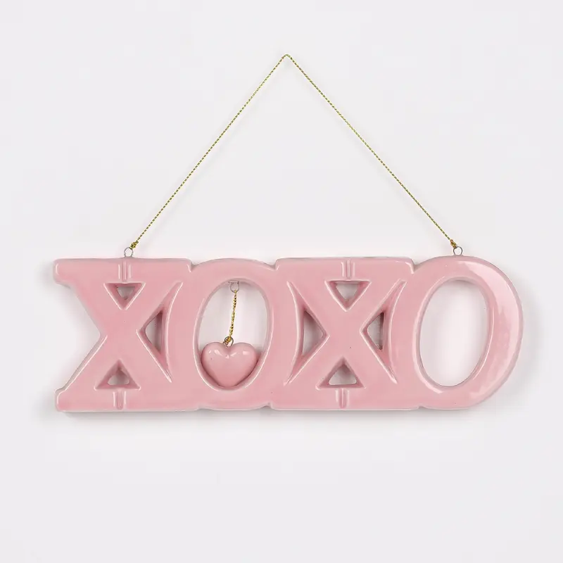 Valentines Hanging Ceramic Signage